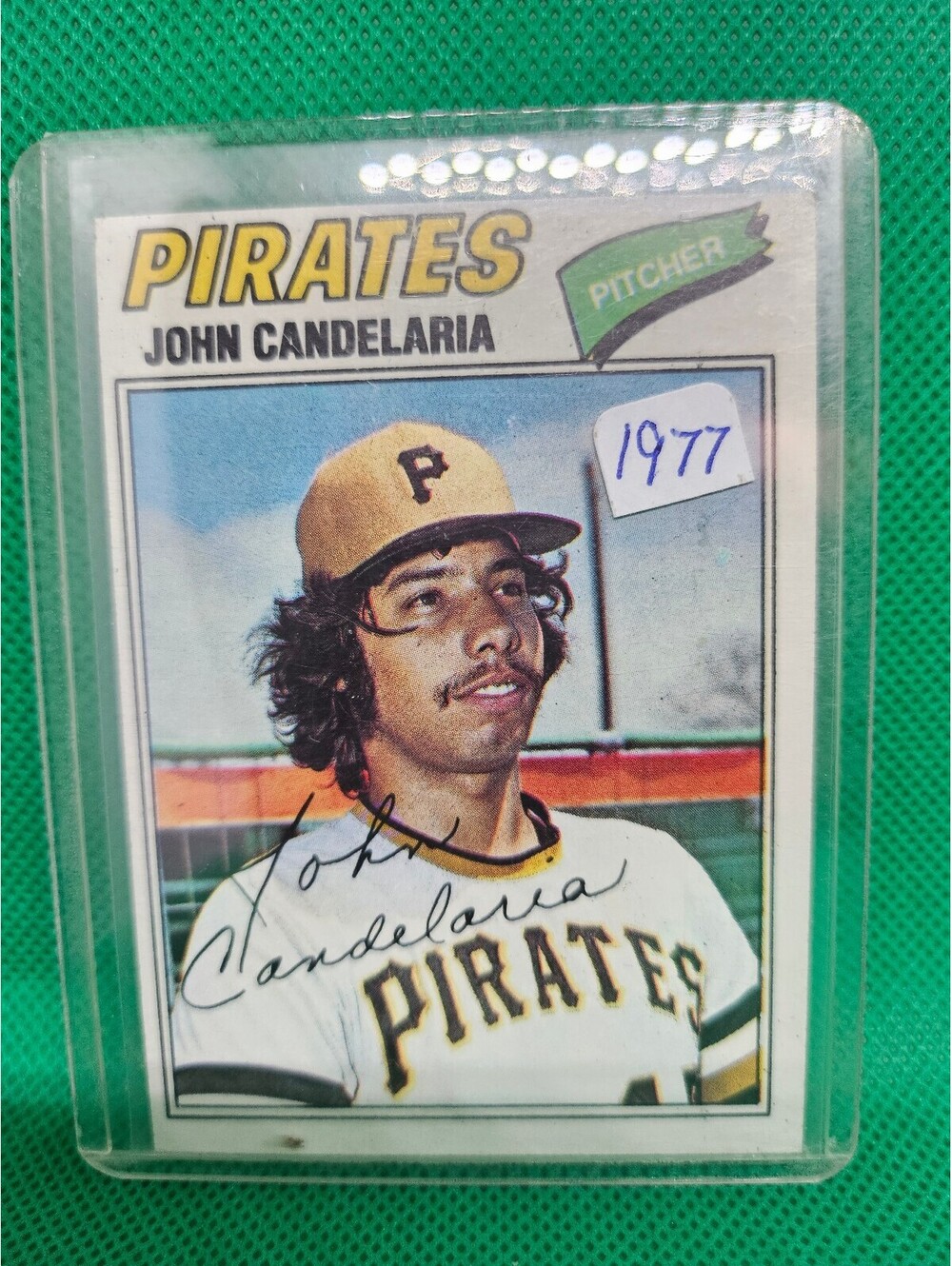 1977 Topps Baseball #510 John Candelaria Vintage Pittsburgh Pirates Trading Card